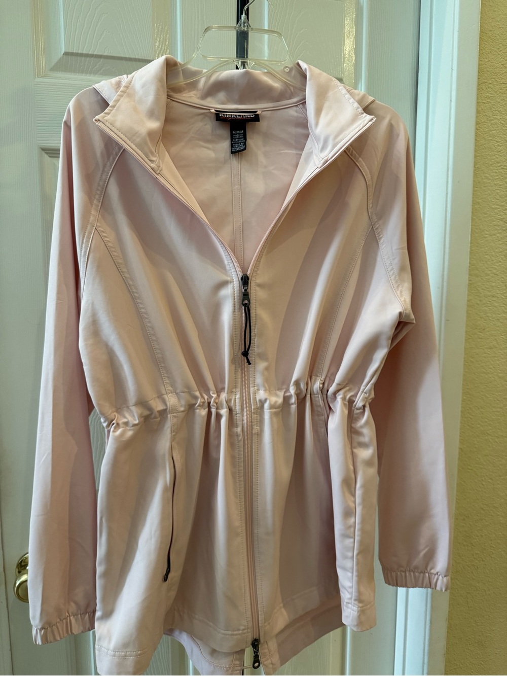 Kirkland Signature Light Pink Drawstring Waist Utility Jacket